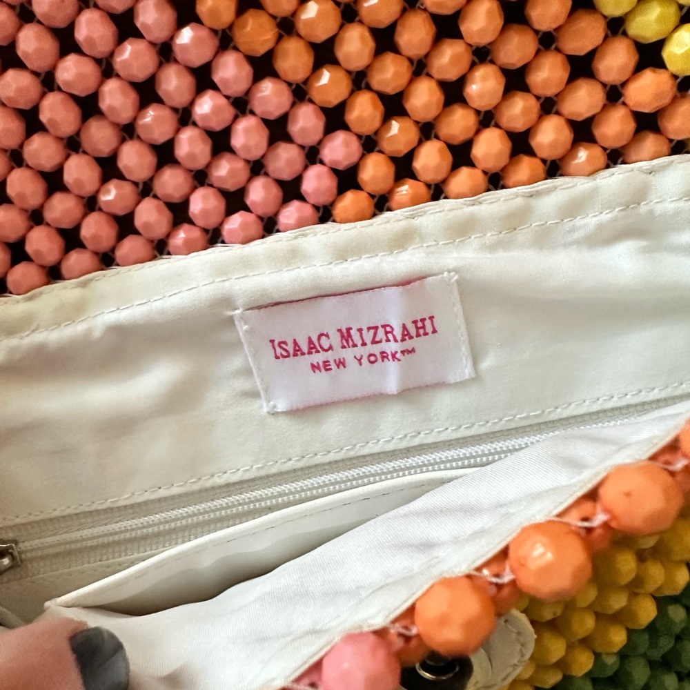 Isaac Mizrahi beaded Rainbow purse/cross body bag. New with tags. - Picture 3 of 3